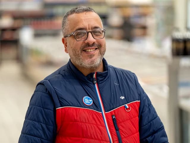 Équipier de rayon Carrefour